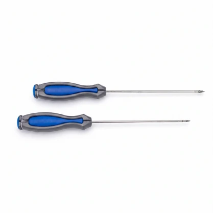 Instrumentos cirúrgicos com cabo ergonômico utilizados em procedimentos de artroscopia